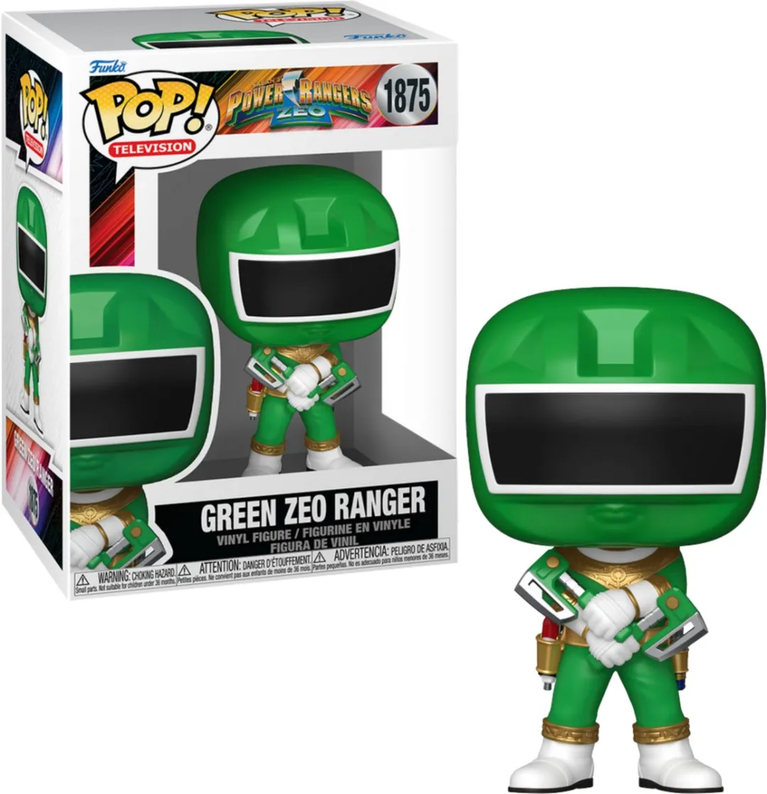 Funko POP! Power Rangers Zeo 1875 Zeo Ranger Green