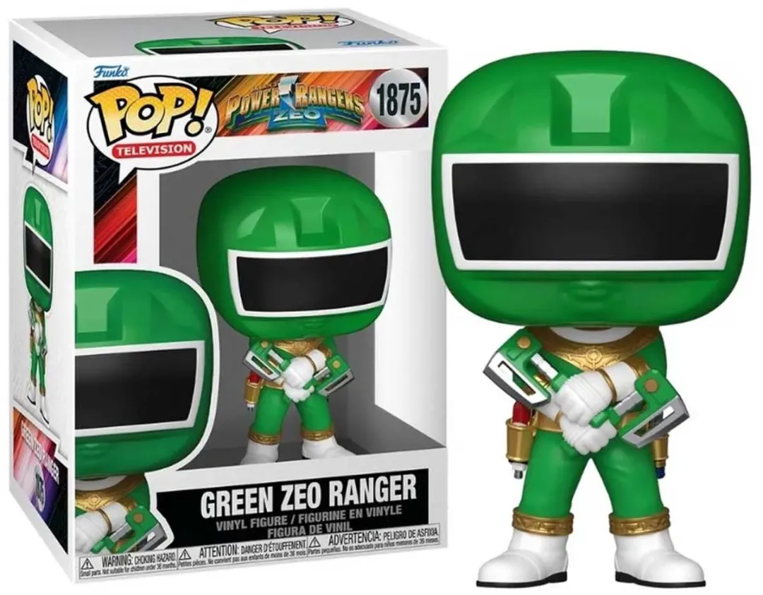 Funko POP! Power Rangers Zeo 1875 Zeo Ranger Green - Multicolor