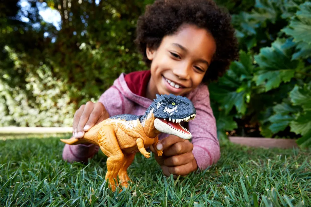 Jurassic World Roar Strikers Skorpiovenator Actiefiguur - HDX37
