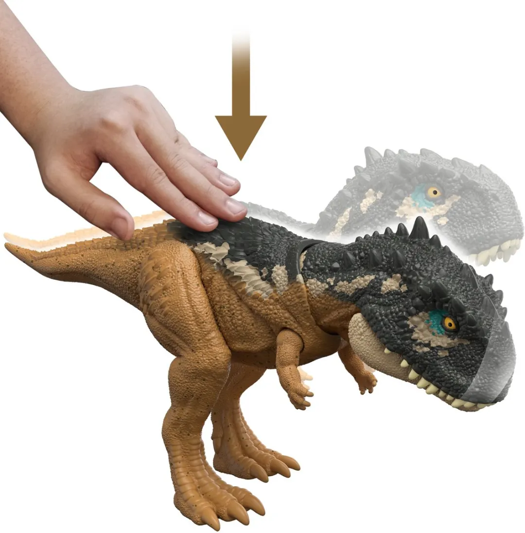 Jurassic World Roar Strikers Skorpiovenator Actiefiguur - HDX37