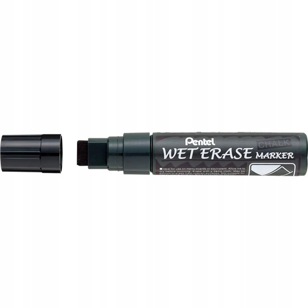 Pentel Krijtmarker SMW56 - 10mm Tip - Zwart