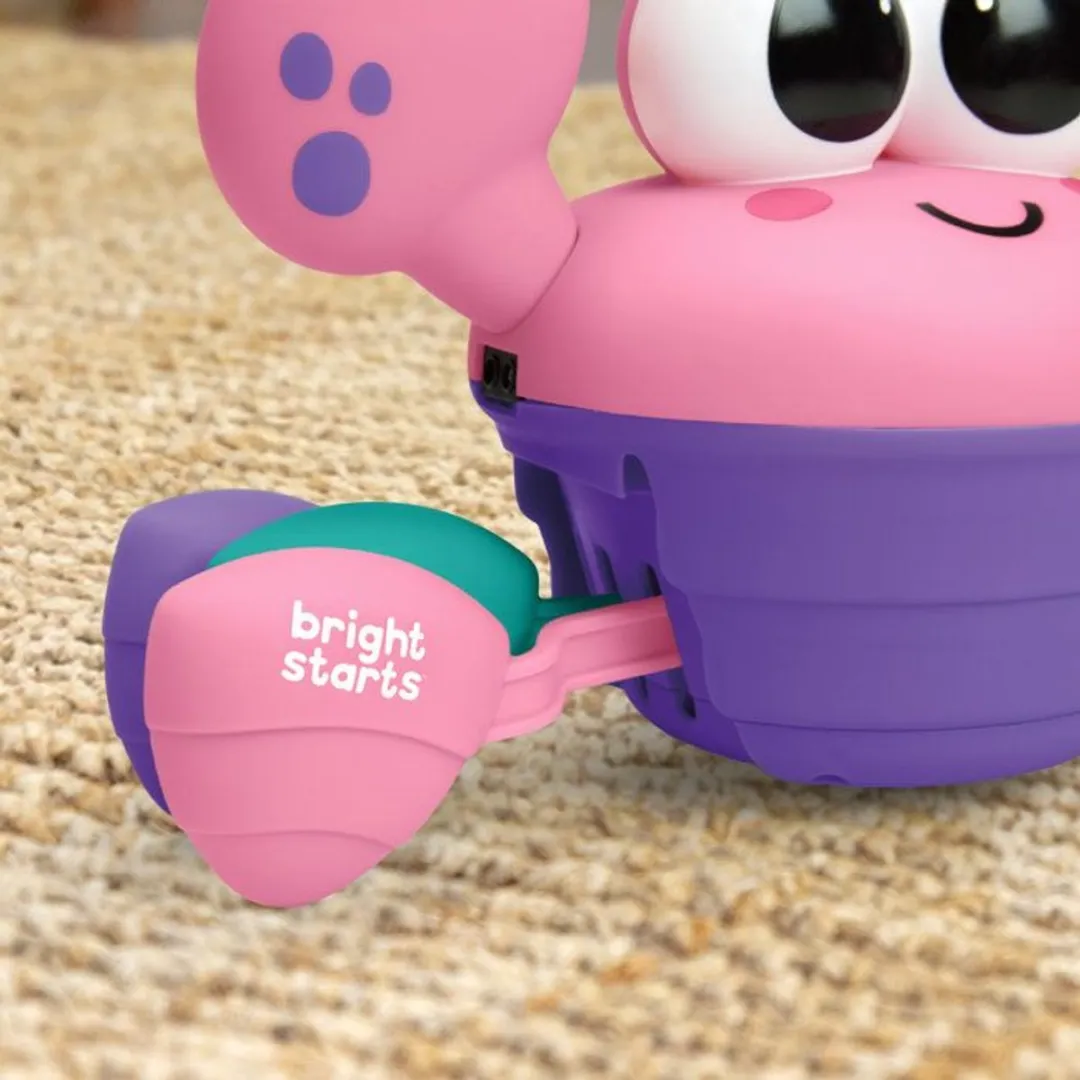 Bright Starts Muzikale Krab 6M+ - Roze