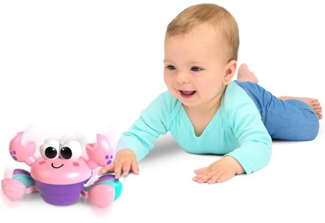 Bright Starts Muzikale Krab 6M+ - Roze
