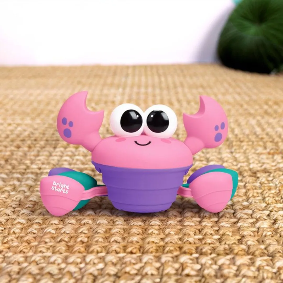 Bright Starts Muzikale Krab 6M+ - Roze