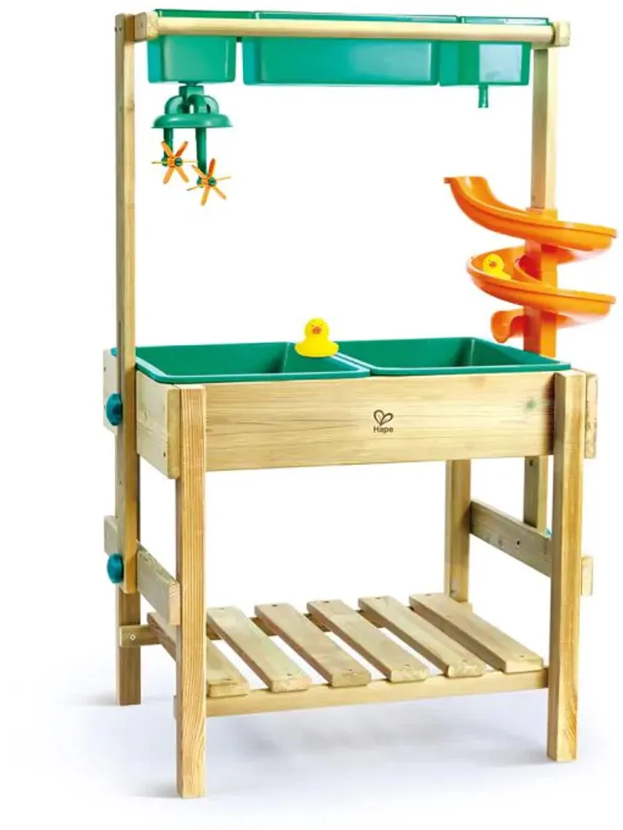Hape Outdoor Zand-, Modder- en Waterspeeltafel E5600 - Meerkleurig