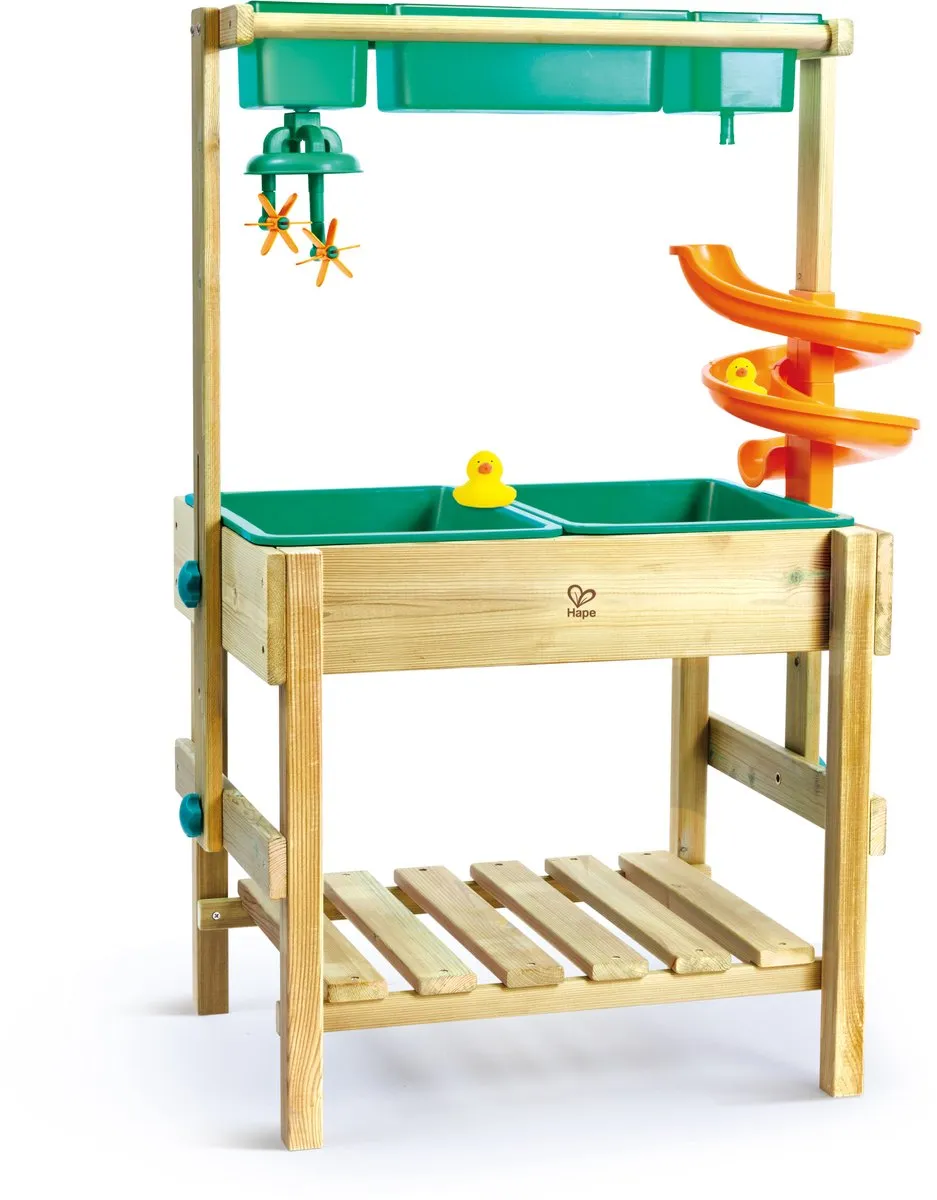 Hape Outdoor Zand-, Modder- en Waterspeeltafel E5600