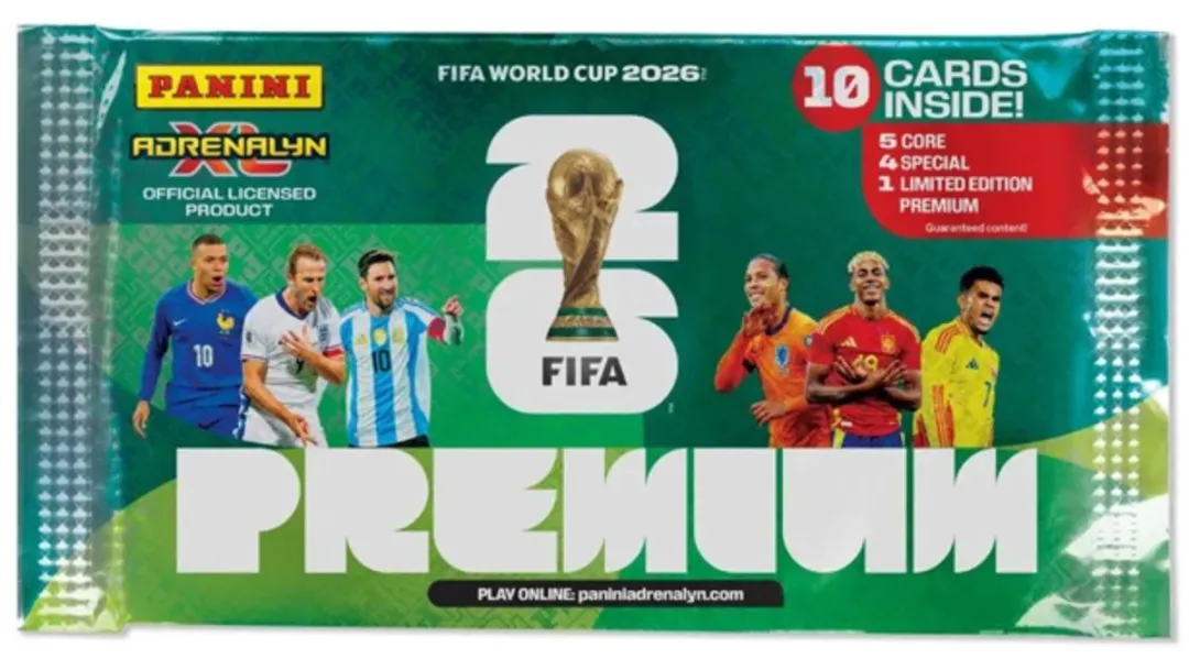 Asmodee Adrenalyn XL FIFA World Cup 2026 Premium Pack