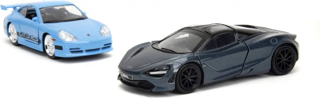 Jada Toys Fast & Furious Porsche 911 GT3 RS + McLaren 720S 1:32