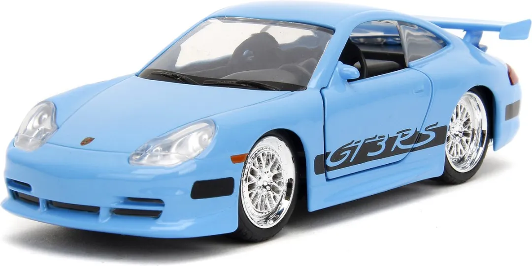 Jada Toys Fast & Furious Porsche 911 GT3 RS + McLaren 720S 1:32 - Blauw - afbeelding 6 van 6