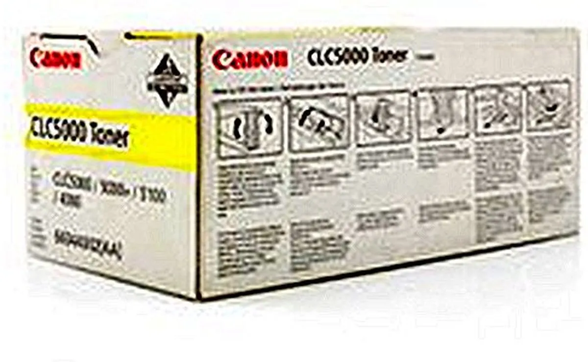 Canon CLC5000Y Tonercartridge Geel