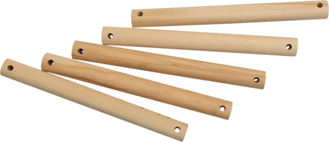 Kids at Work Touwladder Junior 140cm Hout - 9-delig - afbeelding 4 van 6