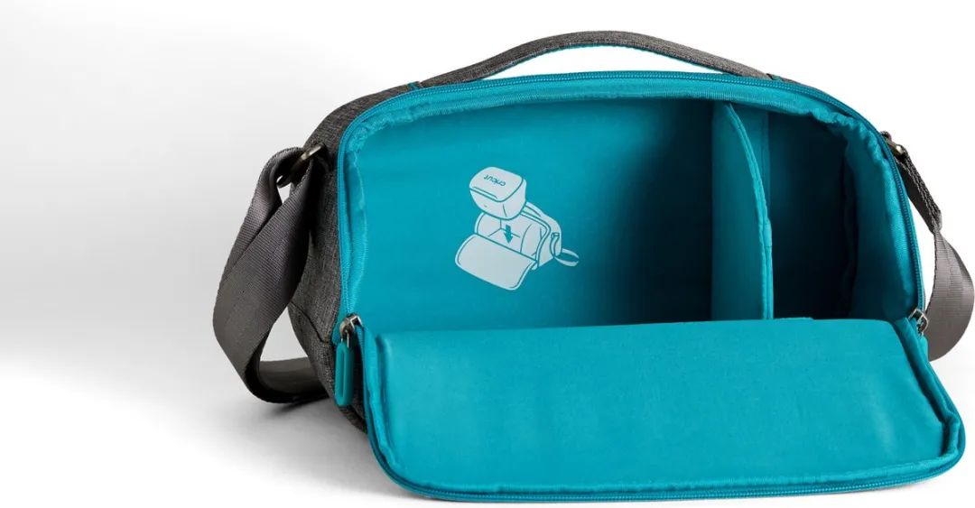 Cricut CARRY Tas - Grijs/Turquoise