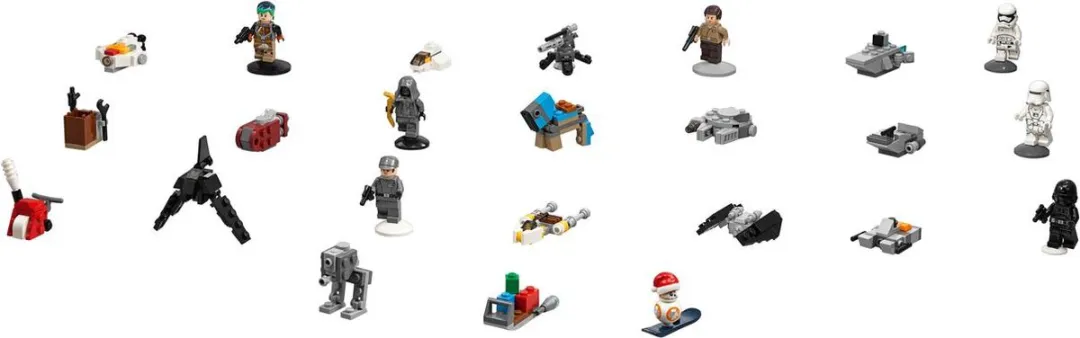 LEGO Star Wars Adventkalender 309 Stuks - 7 Minifiguren