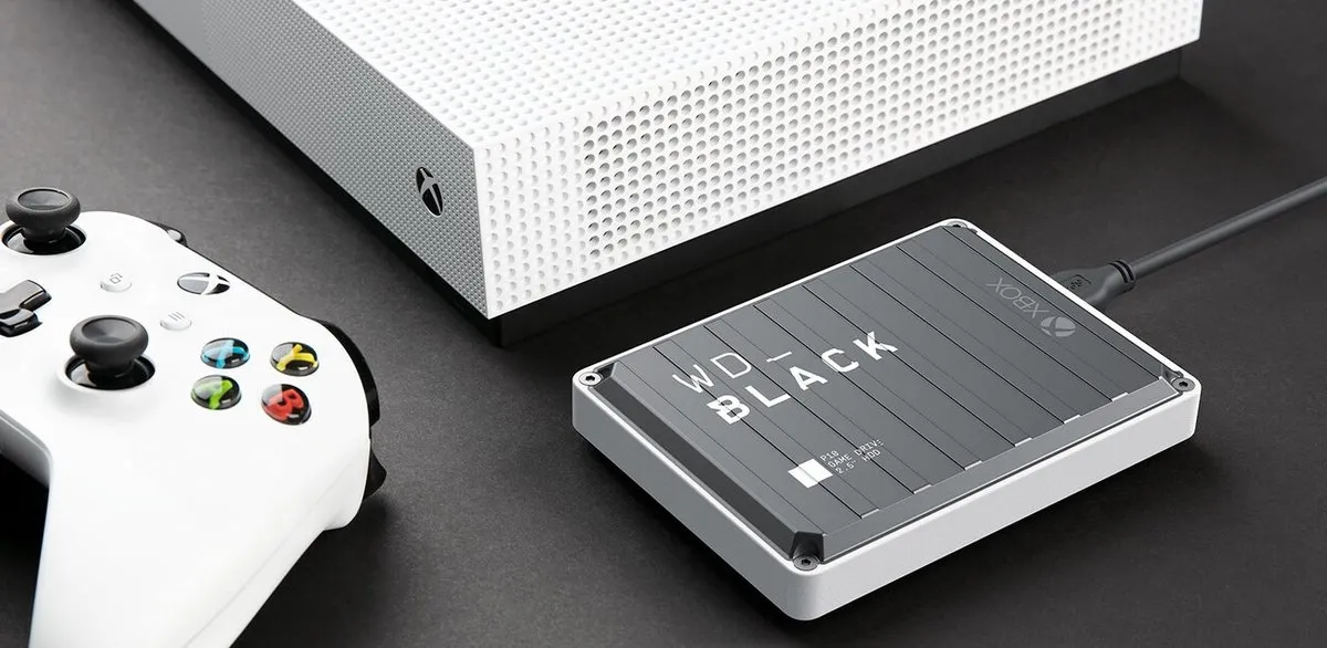 Western Digital WD_Black P10 Xbox Externe Harde Schijf 4TB - Zwart