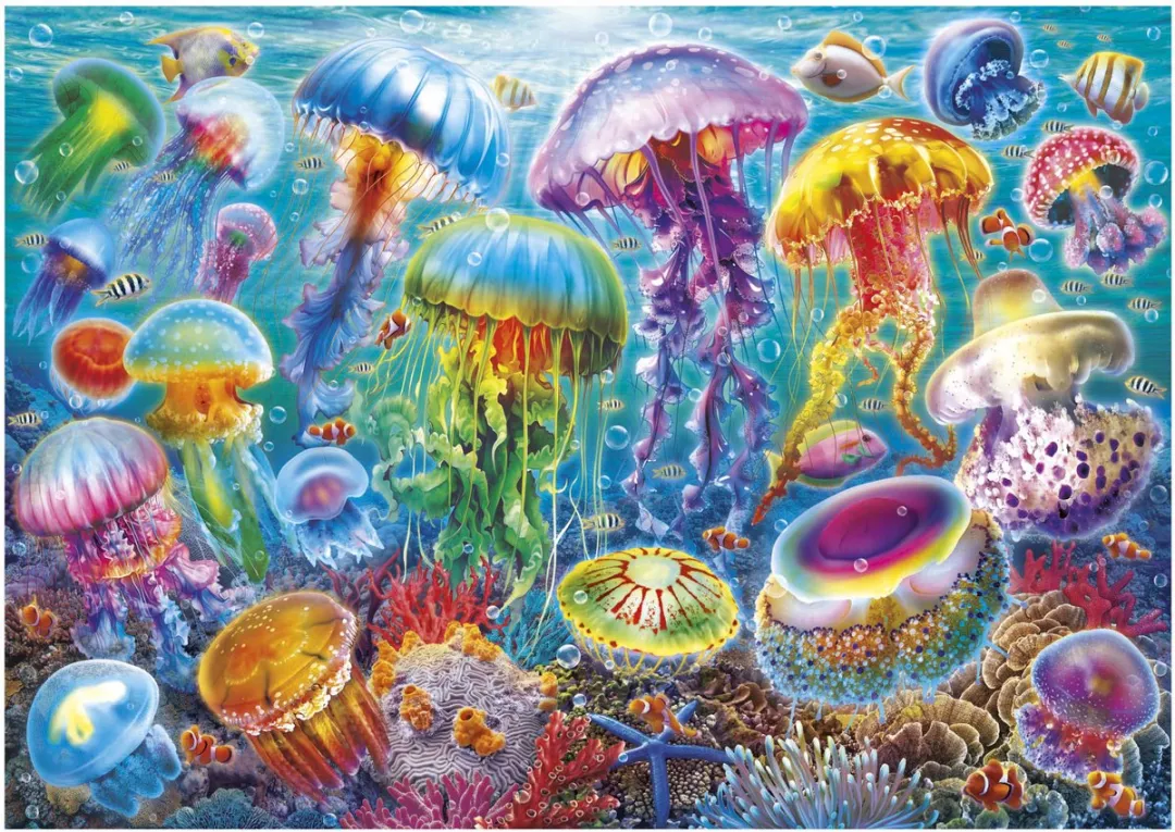 Educa Jellyfish 1000 Stuks Puzzel