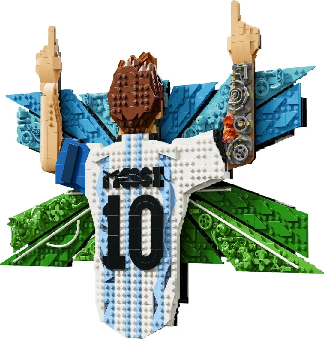 LEGO Lionel Messi 43018 Bouwset - 1427 Stukken - Meerkleurig - afbeelding 6 van 6