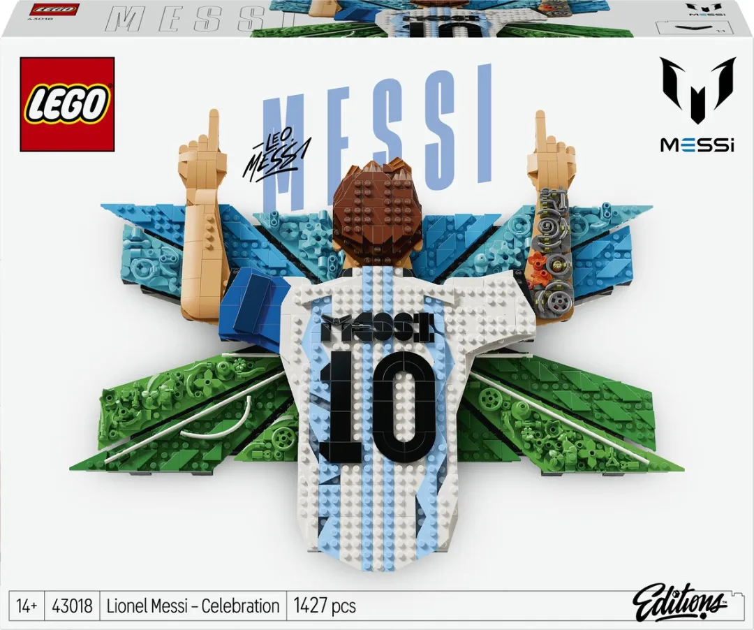 LEGO Lionel Messi 43018 Bouwset - 1427 Stukken - Meerkleurig