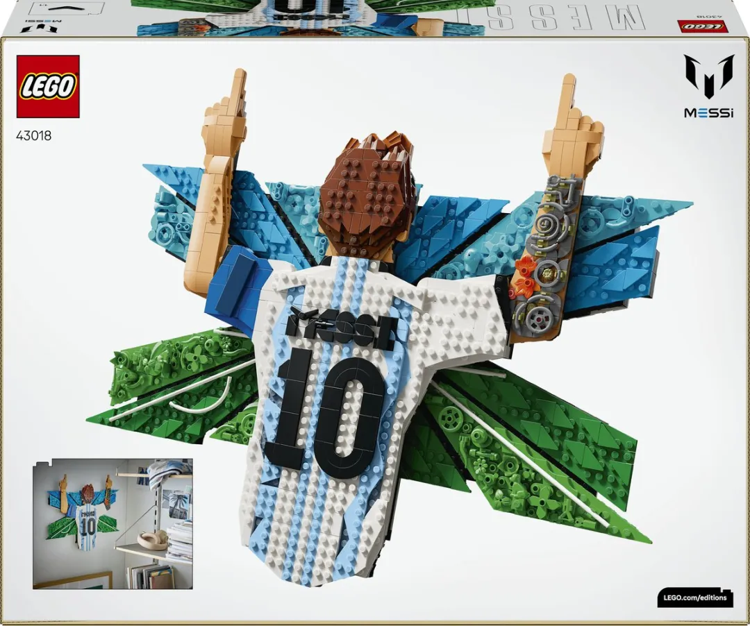 LEGO Lionel Messi 43018 Bouwset - 1427 Stukken - Meerkleurig