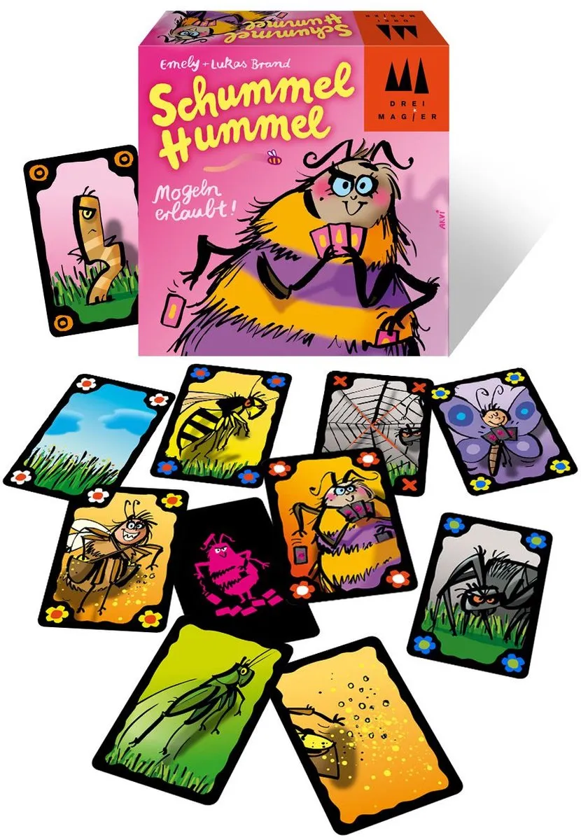Schmidt Spiele Bedrieger Hommel Goochelspellen - 3 Spellen