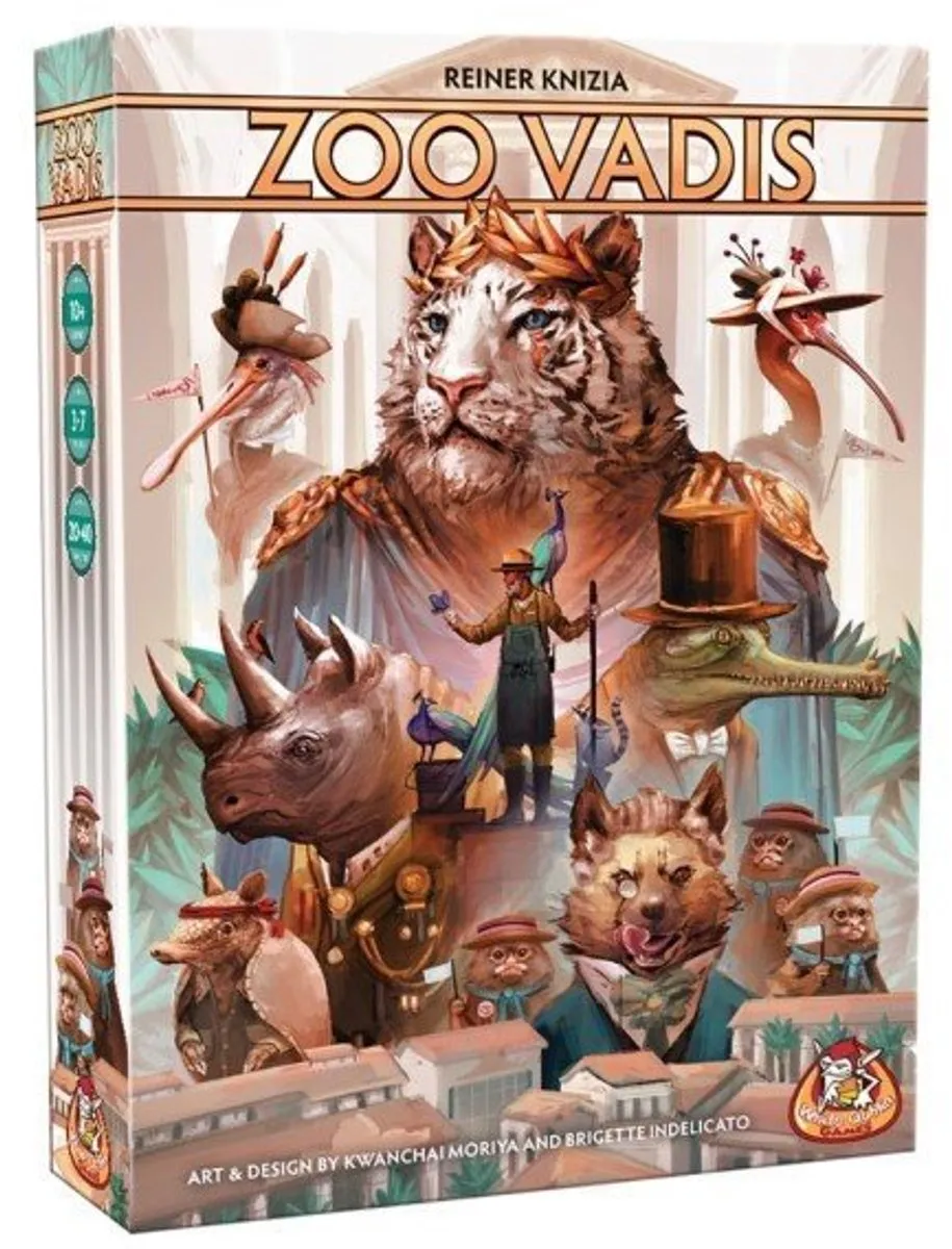 White Goblin Games Zoo Vadis Strategisch Familiespel - 3-7 Spelers