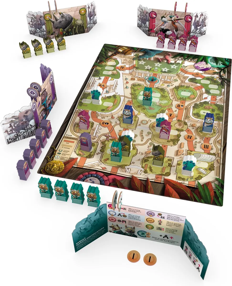 White Goblin Games Zoo Vadis Strategisch Familiespel - 3-7 Spelers