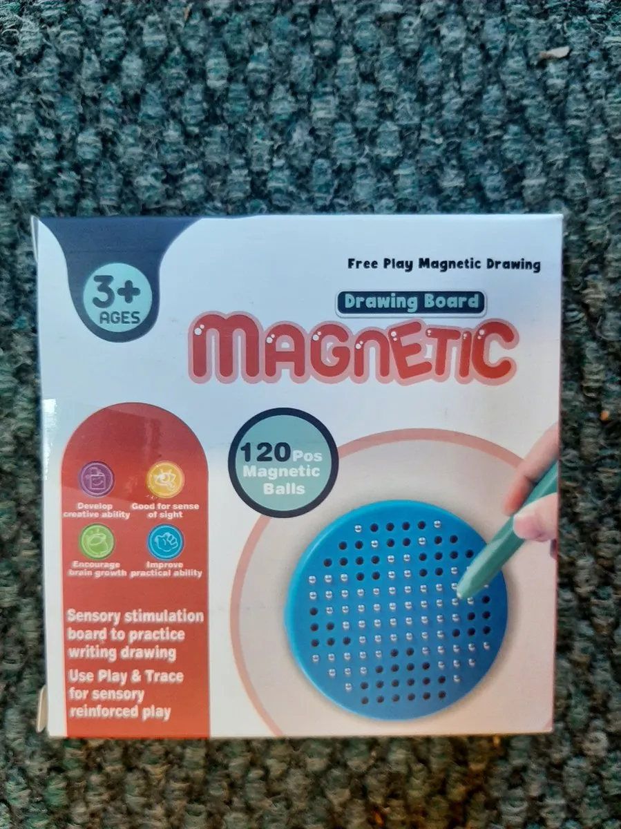 Jonotoys Magnetisch Tekenbord Reis - Meerkleurig