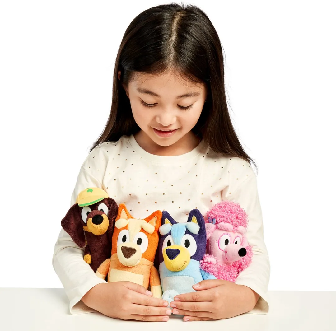 Moose Toys Bluey Kleine Pluchen Snickers Knuffel - Bruin