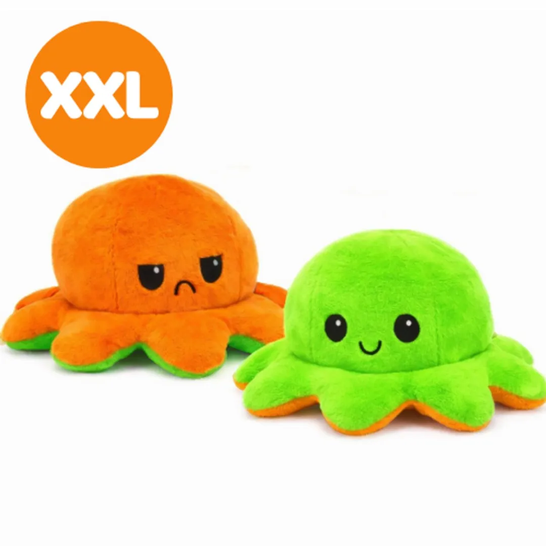 Topknuffels Octopus Mood Pluche XXL 60cm