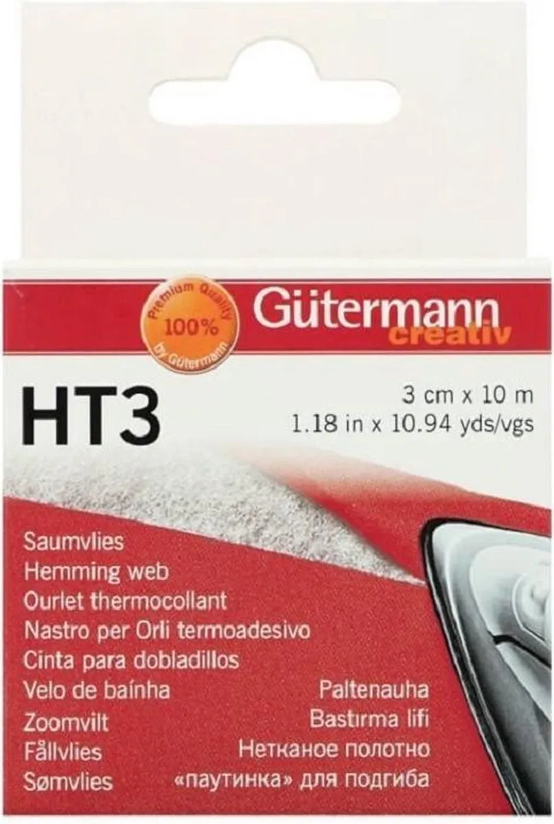 Gutermann Zoomvilt Wit 10m