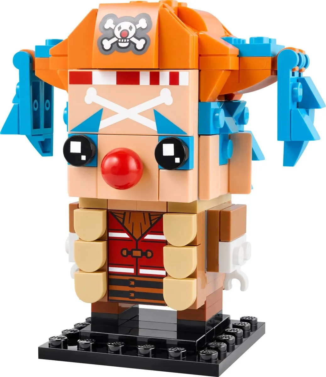 LEGO One Piece Brickheadz 40800 - Buggy de Clown - 176 Stukken
