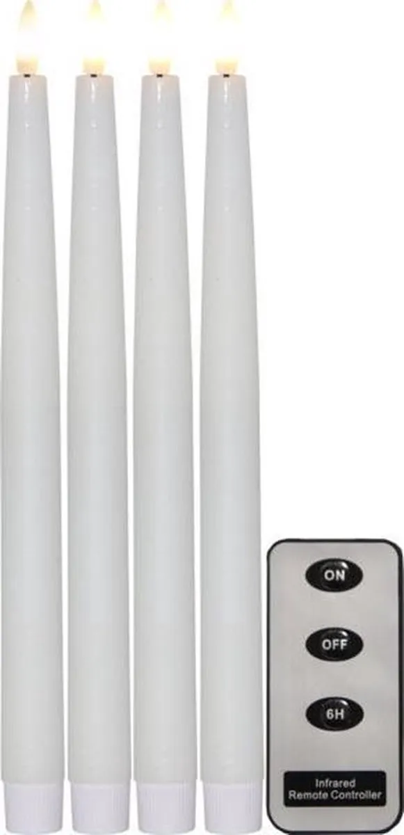Star Trading LED Dinerkaarsen Flicker 28.5cm