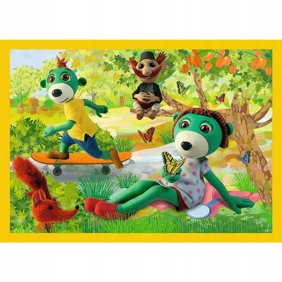 Trefl Gezellige Puzzel 4-in-1 Multicolor - 207 Stuks