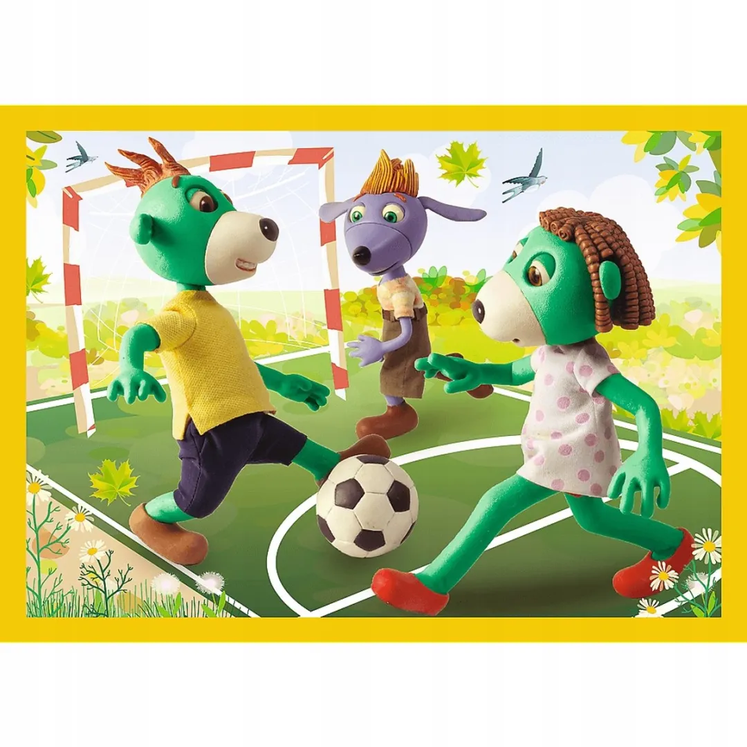Trefl Gezellige Puzzel 4-in-1 Multicolor - 207 Stuks