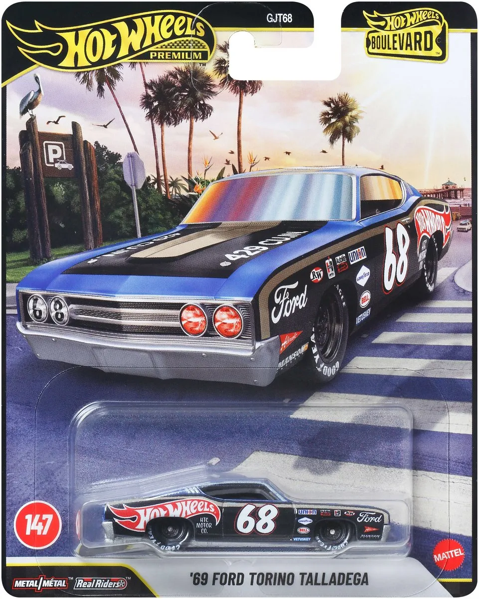Hot Wheels '69 Ford Torino Talladega JHW28