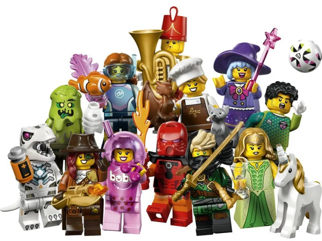 LEGO Minifiguren Serie 29 - 8 Stukken - Meerkleurig