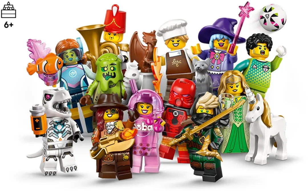 LEGO Minifiguren Serie 29 - 8 Stukken - Meerkleurig