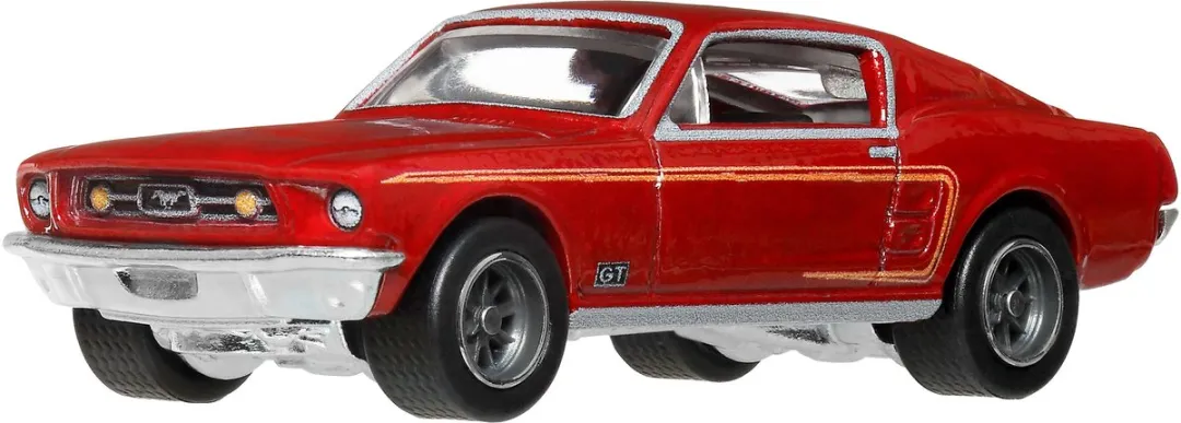 Hot Wheels JHW40 '67 Custom Mustang - Rood