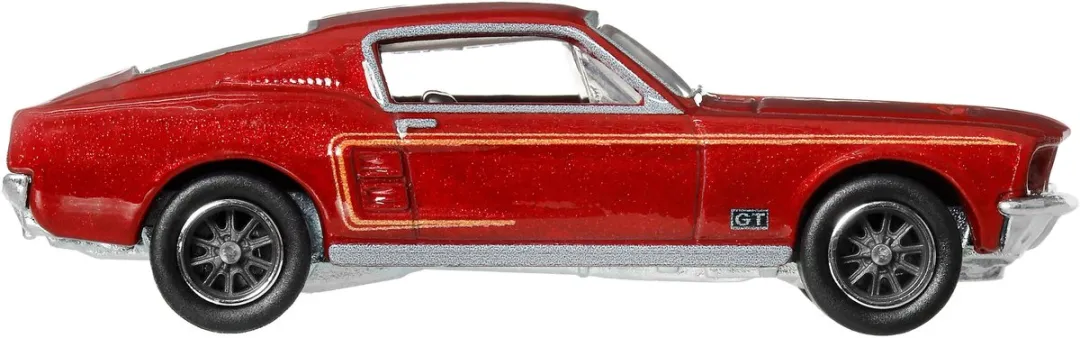 Hot Wheels JHW40 '67 Custom Mustang - Rood - afbeelding 6 van 6