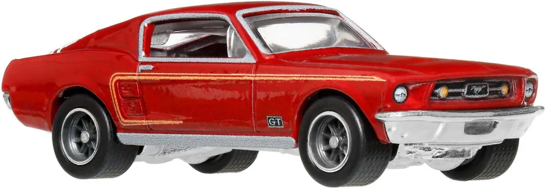 Hot Wheels JHW40 '67 Custom Mustang - Rood