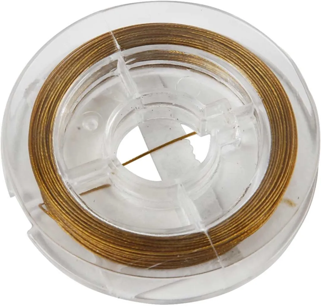 Creativ Company Sieradendraad Goudkleur 0,38mm