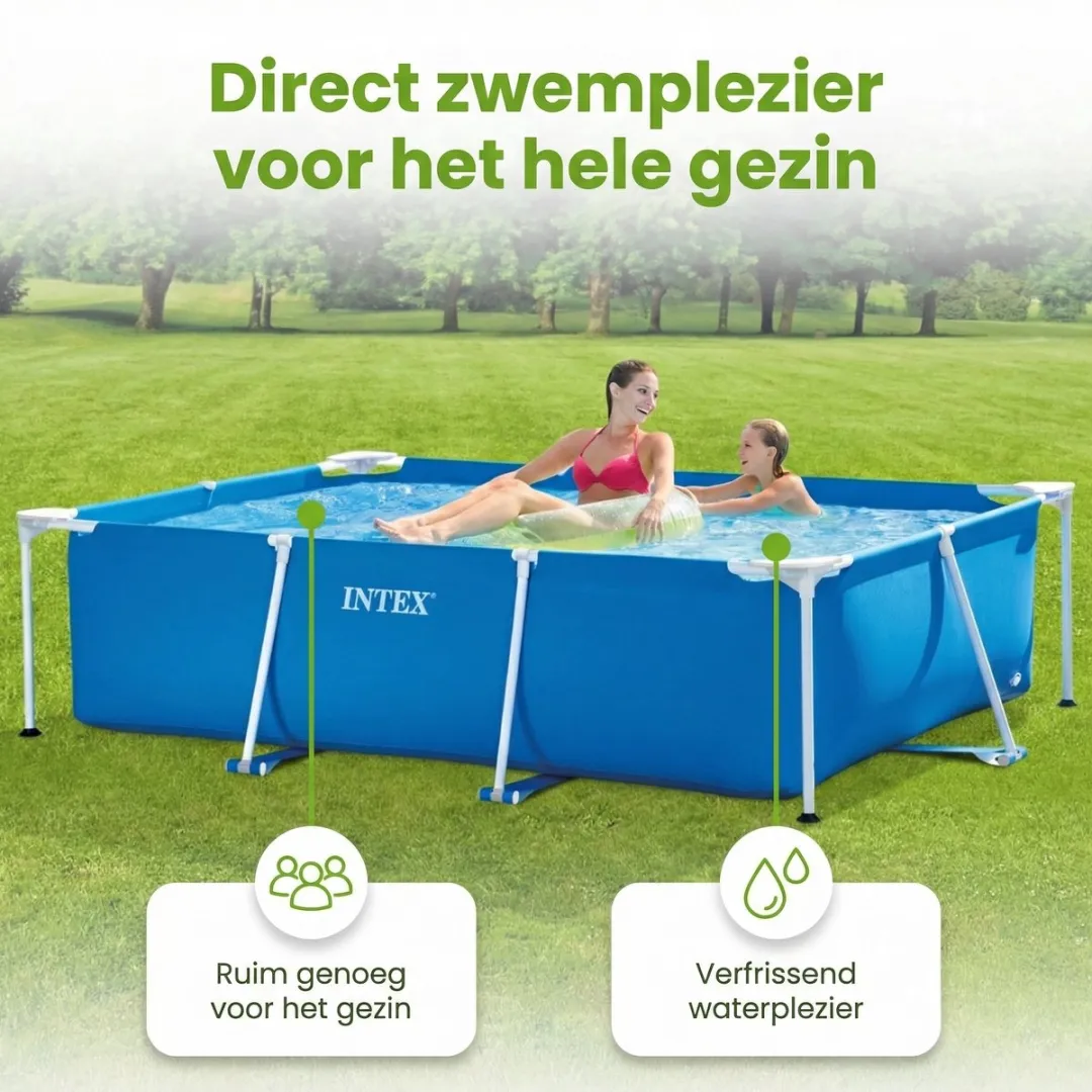 Intex 28270NP Opzetzwembad 220x150x60cm - Blauw