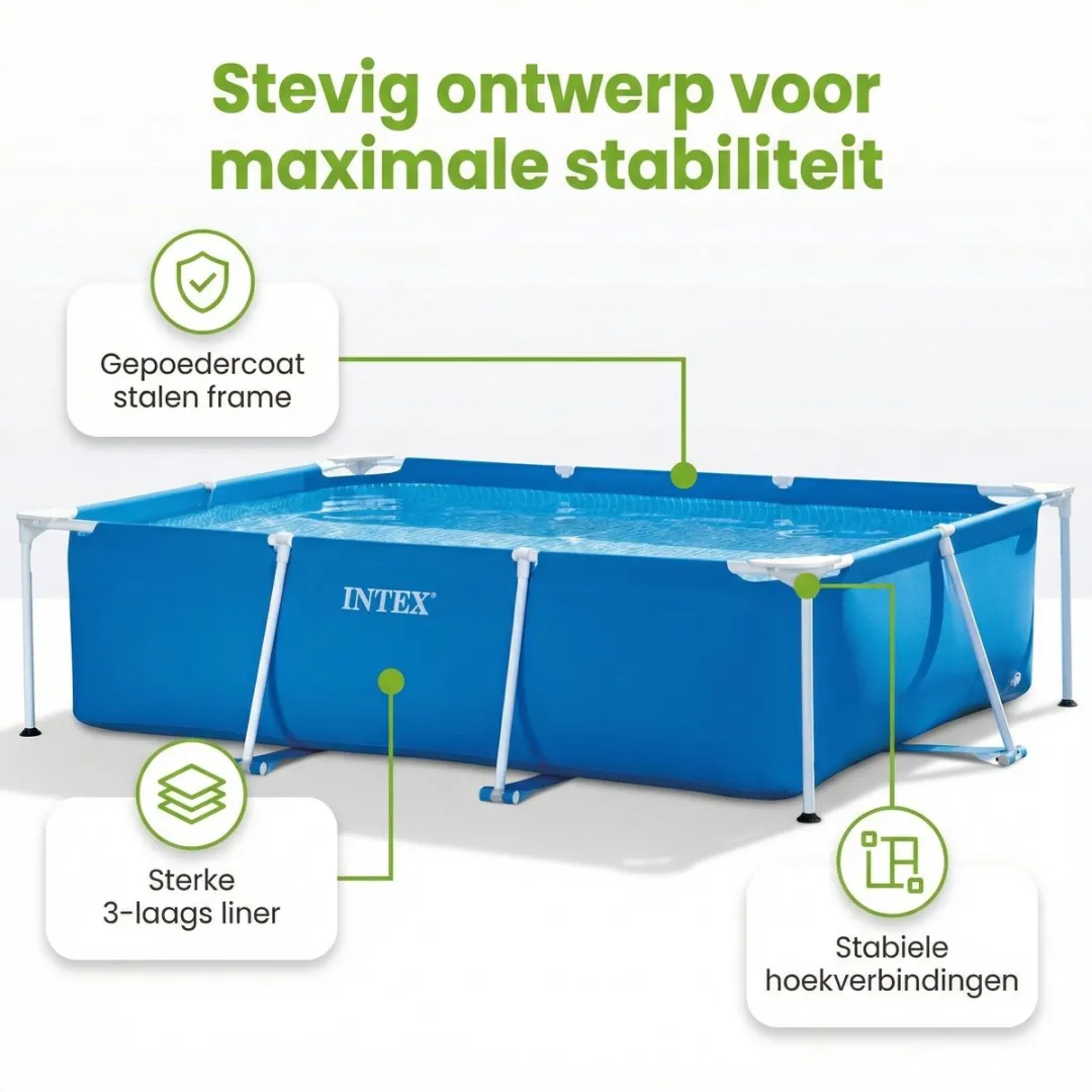 Intex 28270NP Opzetzwembad 220x150x60cm - Blauw