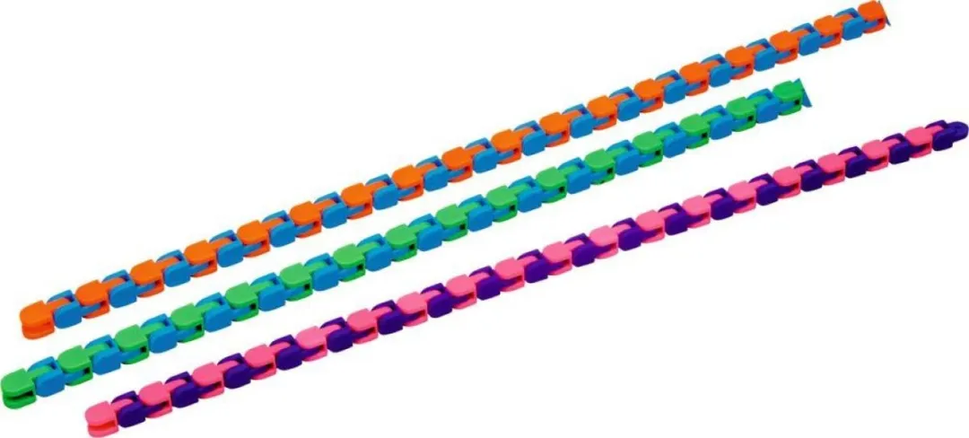 Eduplay Oneindige Slangset 5 Stuks - Groen/Oranje