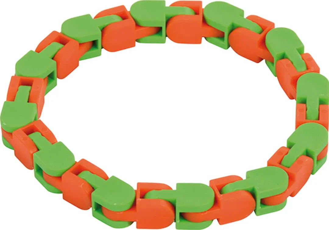 Eduplay Oneindige Slangset 5 Stuks - Groen/Oranje