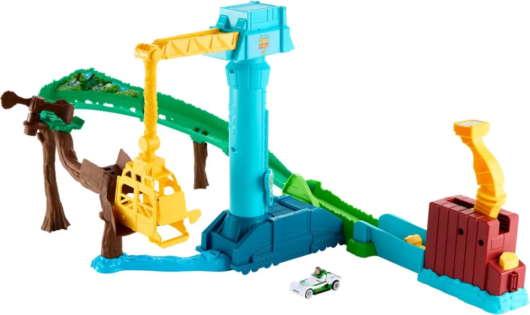 Hot Wheels Toy Story 5 Superstar Speeders Buzz Lightyear Baanset JLH42 - Meerkleurig