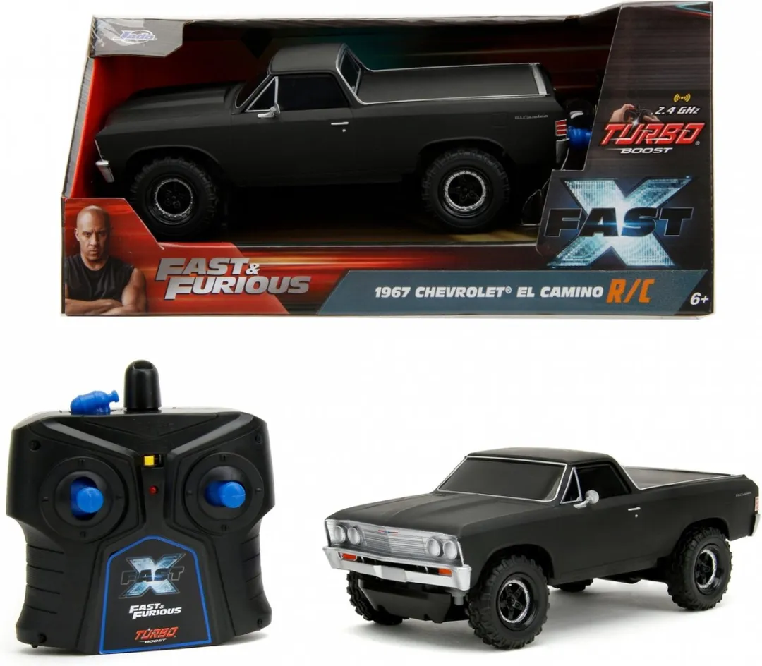 Jada Toys Fast & Furious RC El Camino FF10 1:24 - Zwart