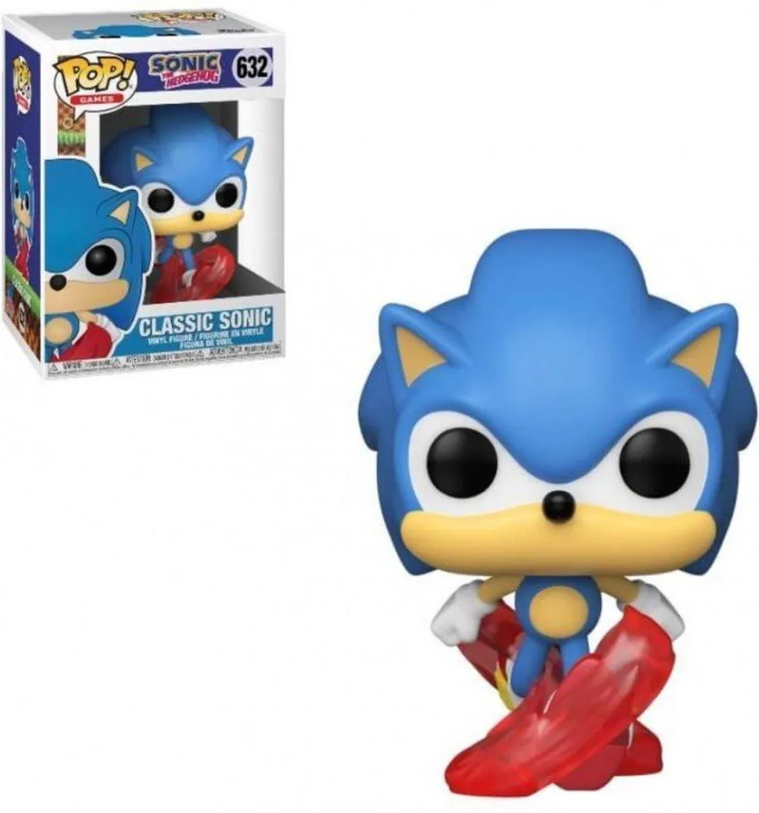 Funko Pop Games Sonic the Hedgehog Classic Sonic Running