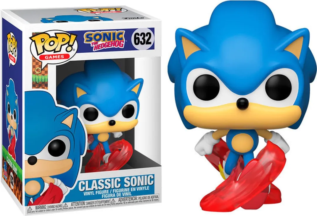 Funko Pop Games Sonic the Hedgehog Classic Sonic Running