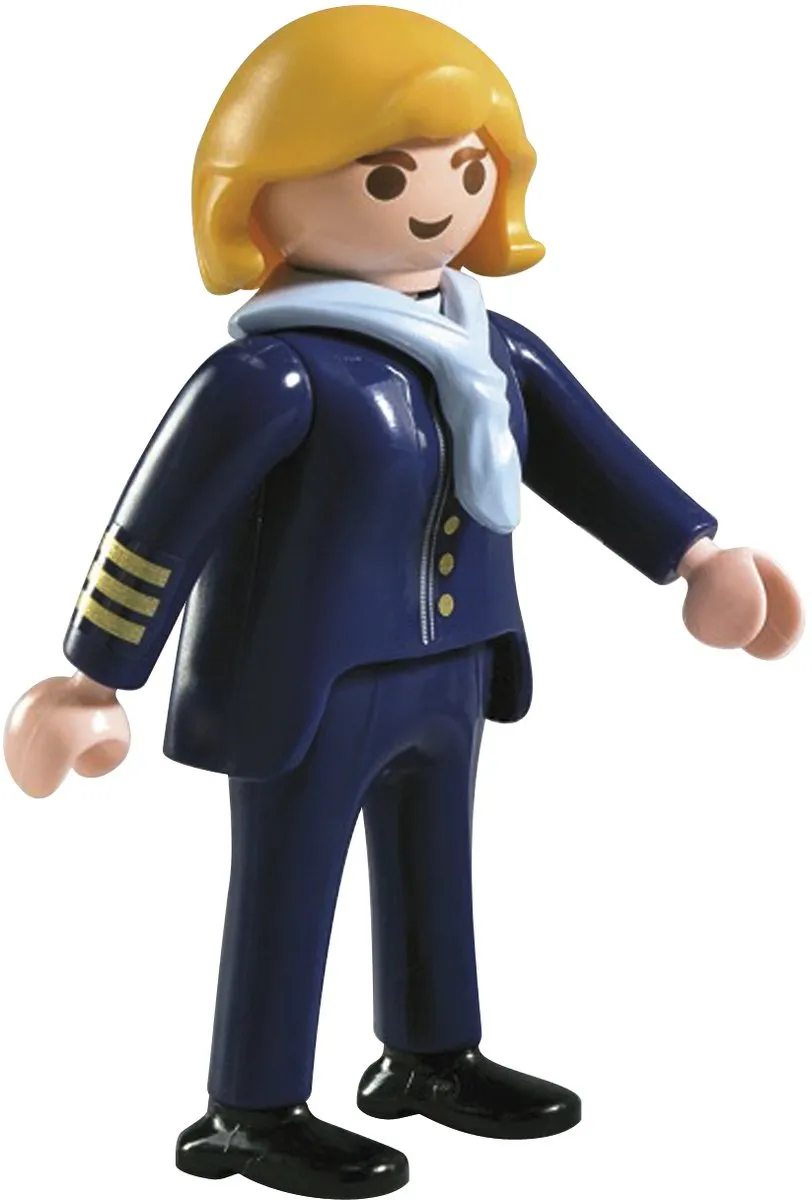 Playmobil Vracht- en Passagiersvliegtuig met Verkeerstoren 5261