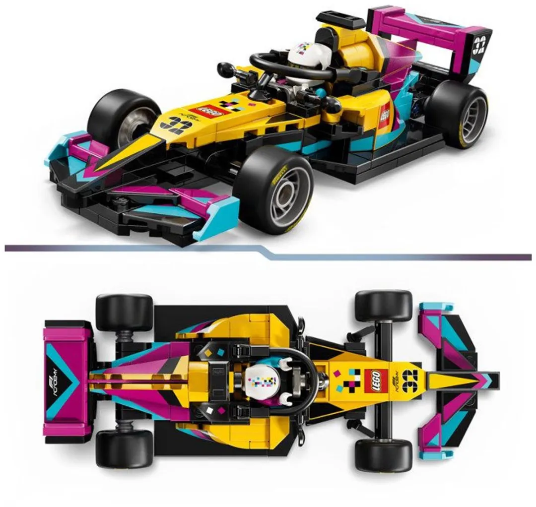 LEGO Speed Champions 77258 F1 Academy Racewagen Bouwpakket - 201 Stukken - Multicolor - afbeelding 6 van 6